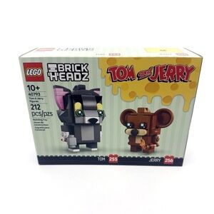 LEGO BrickHeadz Tom and Jerry 40793 Set NEW Sealed Retired Cartoon Figures